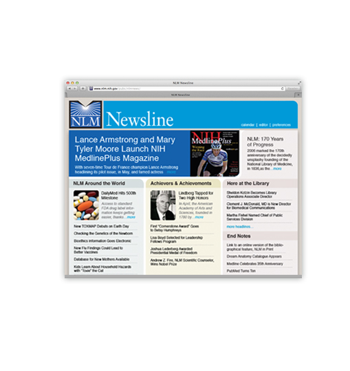 NLM Newsline